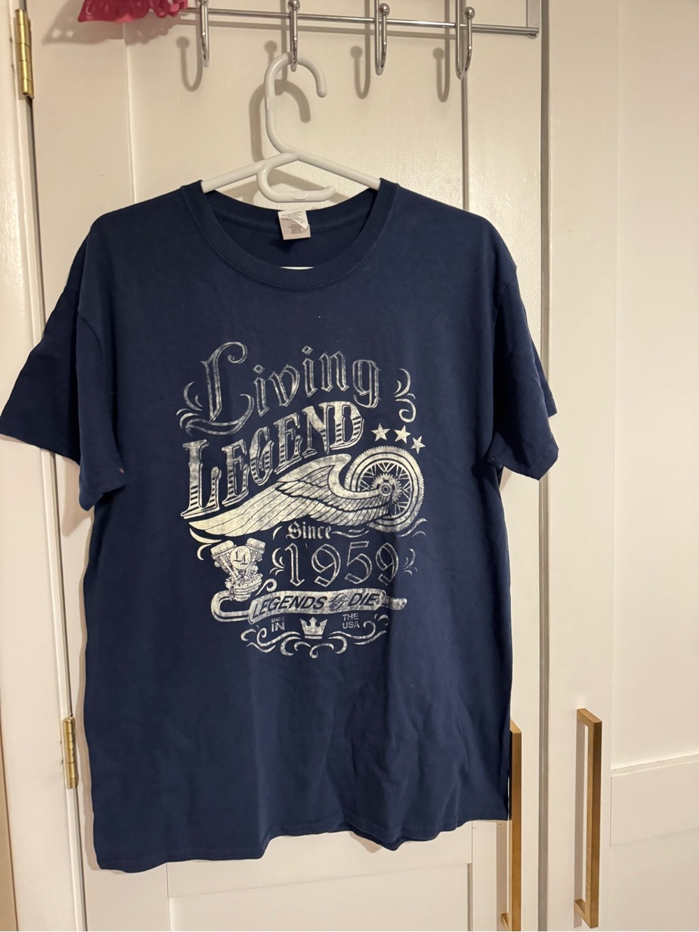 Men's living legend motorcycle T-Shirt